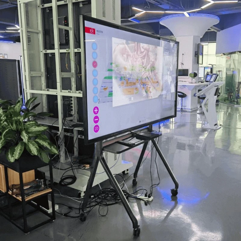 55inch Window I3 System Wall Advertising Digital Signage Media Player Kiosk Smart Board Interactive Whiteboard