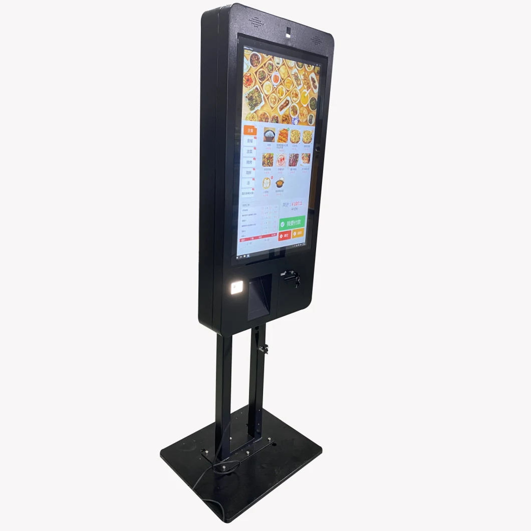 Self Service Pay Machine Touch Screen Checkout Machine Ordering Restaurant Order Kiosk