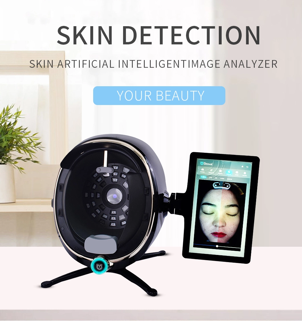 Popular Skin Care Digital Deep Facial Skin Moisture Analysis Scanner Medical Equipment